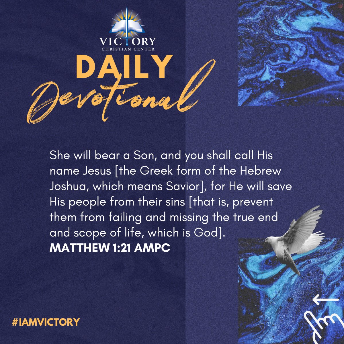 VCCcharlotte's tweet photo. Jesus said, βI am the way, the truth, and the life: no man cometh unto the Father, but by me.β (John 14:6) If Jesus had not come...
π π Read more + catch up on recent devotionals here: https://t.co/impuuYcCpR
#freedom #iamvictory #Jesus #whomtheSonsetsfree #trustGod https://t.co/9ayIPAFLfU