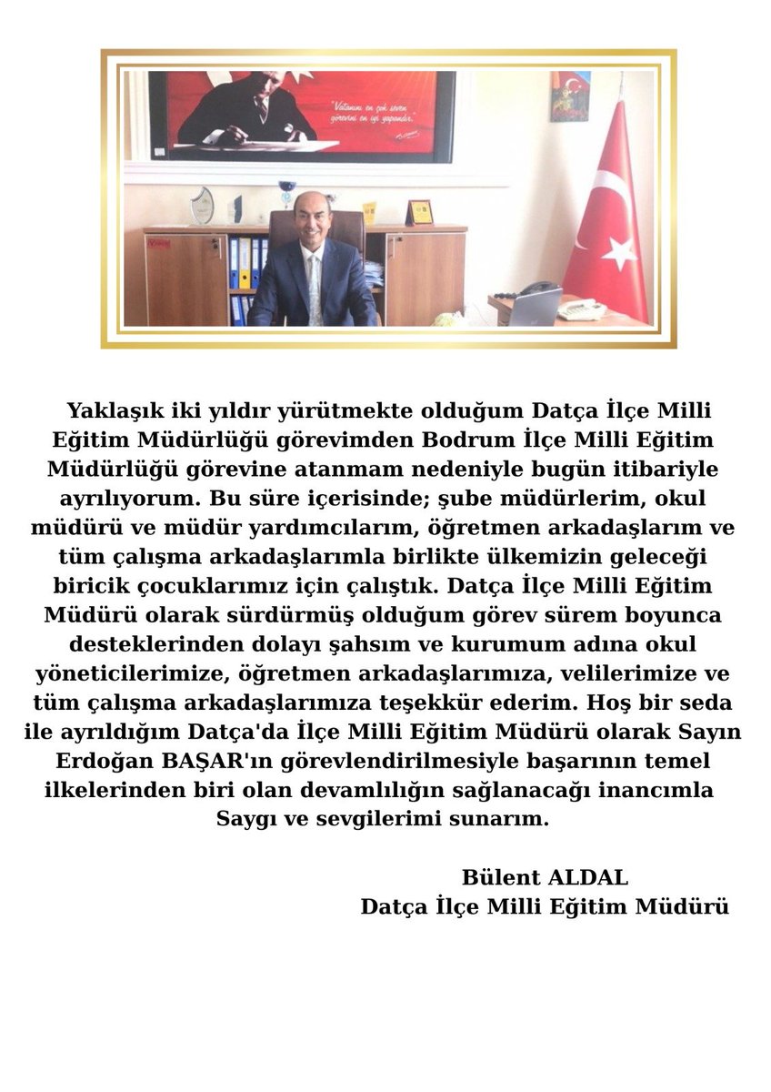 datcailcemem's tweet photo. @tcmeb @mebailesi1920 @mugla_mem @emrecay55 @AldalBulent @ErsoyMtal @Datca_MTAL @datcaylmzlroo @datcaimamhatip1 @dtczubeydehanim @kizlanilkorta @mkoo_mkio @kaz_ilkokulu @resadiye_m @Kabaklarliokulu @Datcahalkegitim https://t.co/B7c6VWAM0Z