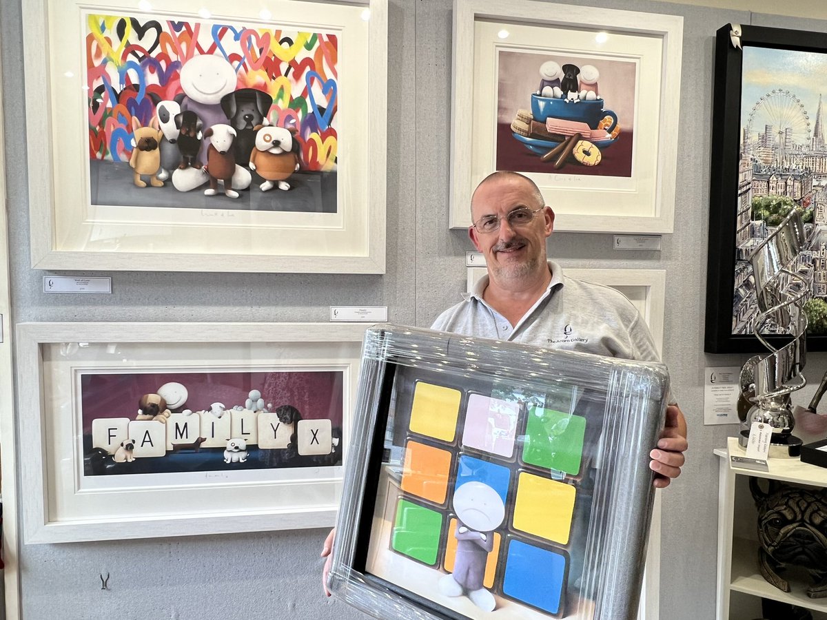 The brilliant @doughyde #rubikscube  #lenticular is HERE! Changes from unfinished to DONE with a glance! So turn that frown upside down and order yours today! 0% interest free credit available/apply at checkout❤️ theacorngallery.co.uk/products/never… #80s #retro <a href="/SmallBizUtd/">SmallBizUtd 🇬🇧</a> <a href="/HydeCollectors/">Doug Hyde Collectors</a>