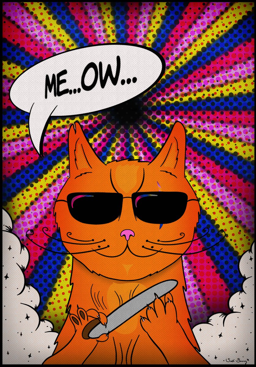 Say hello to Monsieur Pussy! 🐱😼

First edition piece on 
<a href="/KnownOrigin_io/">KnownOrigin.io</a>
 has been released! 

5/5
0.03 $ETH

Link Below! 👇👇👇