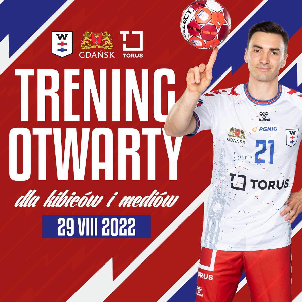 🔴⚪️🔵 Sezon 2022/2023 @pgnigsuperliga rusza już za chwilę, a my mamy dla Was propozycję nie do odrzucenia!🤩 Zapraszamy na trening otwarty! Zobacz jak trenuje zespół TORUS Wybrzeża Gdańsk! 👀🤾
Więcej informacji znajdziesz na naszej stronie ⤵️
wybrzeze-gdansk.pl/w/zapraszamy-n…