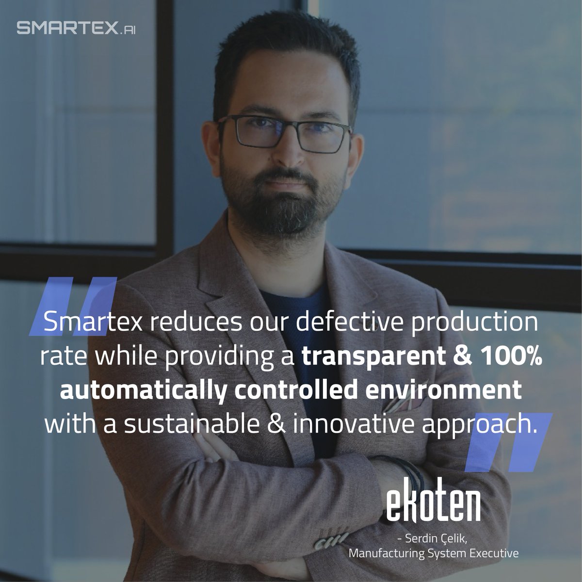 What we do goes beyond preventing waste: it's increasing sustainability, productivity, &amp; profitability so our clients can make their customers happier &amp; improve the textile supply chain! 🗺️

We help <a href="/ekotenfabrics/">Ekoten Fabrics</a> gain full control over their production🚀🪡 #advancingtextiles