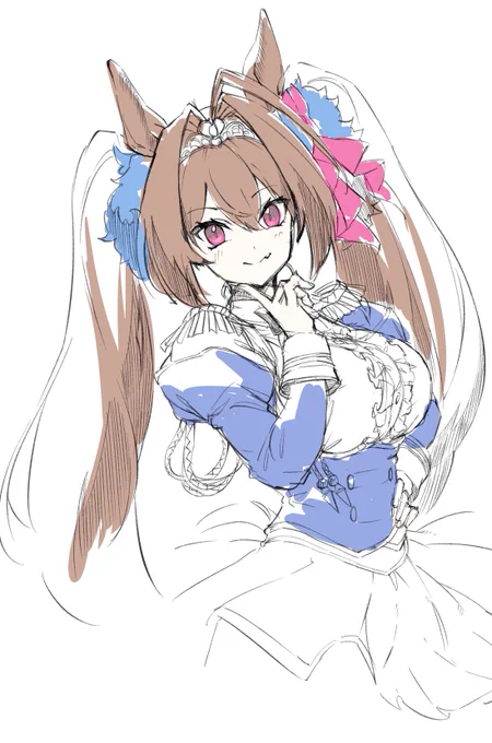 スカーレットwip#ウマ娘 #ダイワスカーレット 