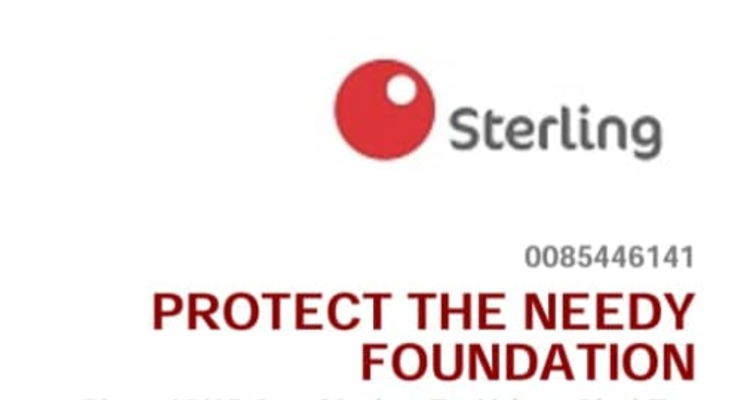 PTNFoundation's tweet photo. To support our charity work of helping needy patients to offset their medical bill kindly send your donations to Sterling Bank Account nber 0085446141. https://t.co/otQxDke4bX