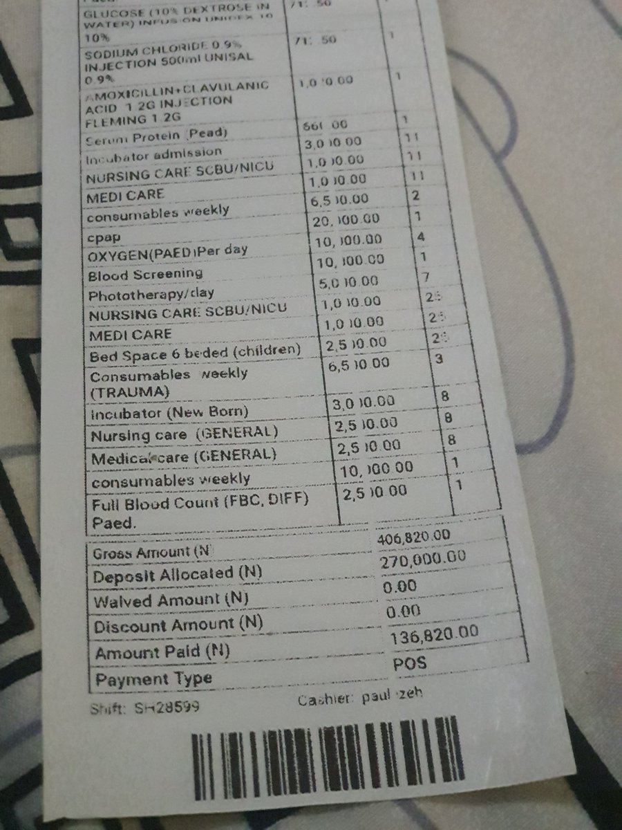 PTNFoundation's tweet photo. Here are the evidences of offset of baby Ikechukwu's bill of #136,832 . #charitywork #AbujaNGO #philanthropy #NGONigeria #sadaqah #Fisabillilah @kazhamza @TKImam @LaHamza @Le_Stylo https://t.co/a1WRHQGLt9