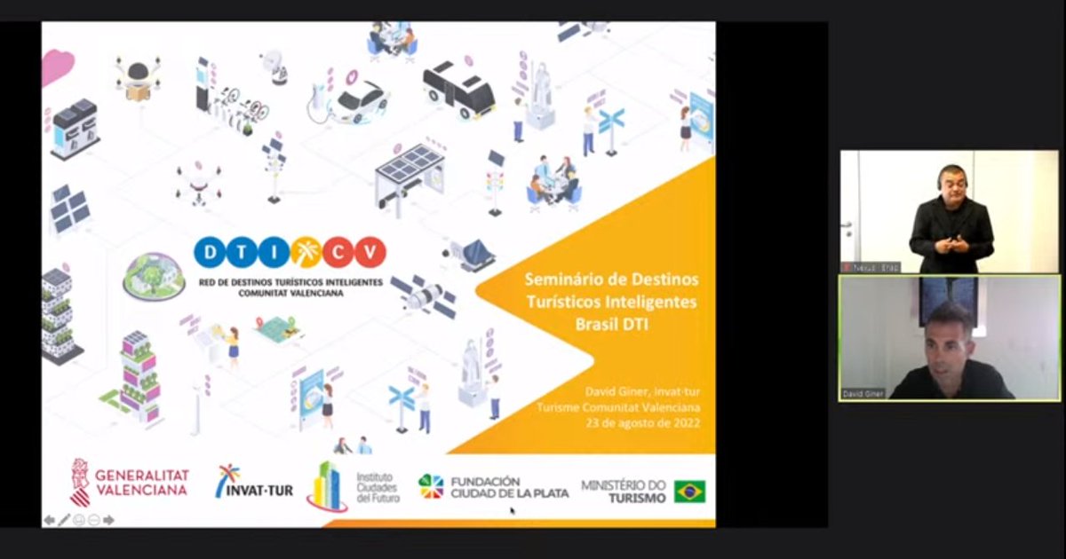 tolentinotur's tweet photo. I Seminário de Destinos Turísticos Inteligentes Brasil - Um passo ao novo Turismo. @davidginer @GVAinvattur #Turismo #Tecnologia https://t.co/6ZhippyM1W