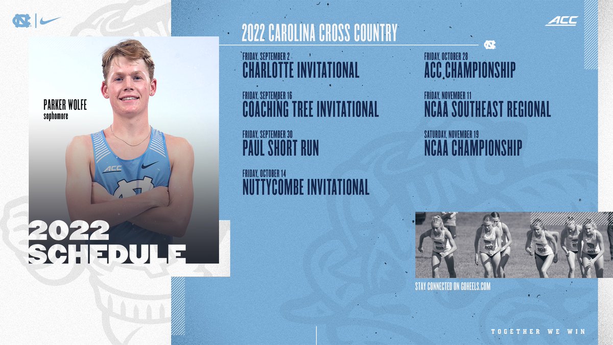 Heels are back to school 📘 and back in action this fall 👣 ... 

First up is the Charlotte Invitational on September 2!

#GoHeels 🐏