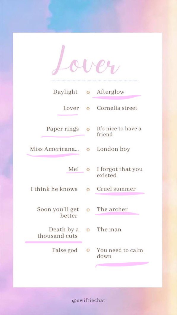 hahdjzjx's tweet photo. @swiftiechat_ #LoverWeek https://t.co/igyUsoaxxo