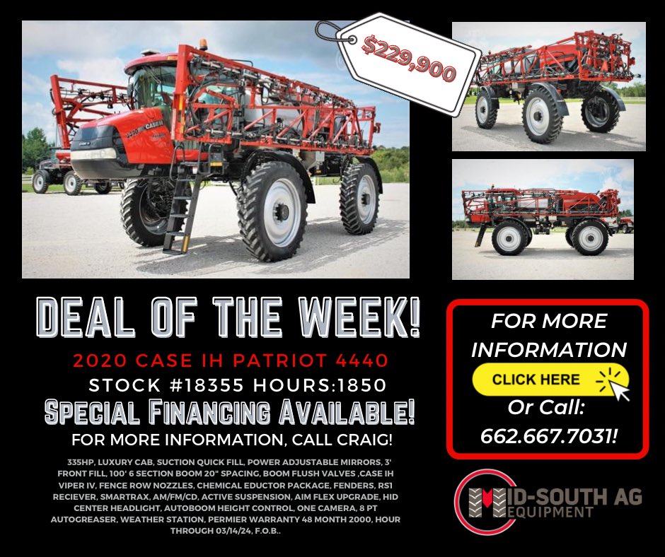 MidRbr's tweet image. Start your Tuesday with this deal! #dealoftheweek #farmequipment #farmlife #farmequipmentforsale @herring_craig @JeffBur63943682