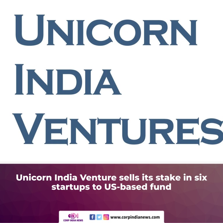 Unicorn India Ventures is selling a stake in six firms- #Genrobotics, #Sequretek, #Clootrack, #Inc42, #Inntot, #NeuroEquilibrium, to a US-based investor for Rs 50 cr. However, it would stay invested in two of its successful #fintech startups Open and Smartcoin.