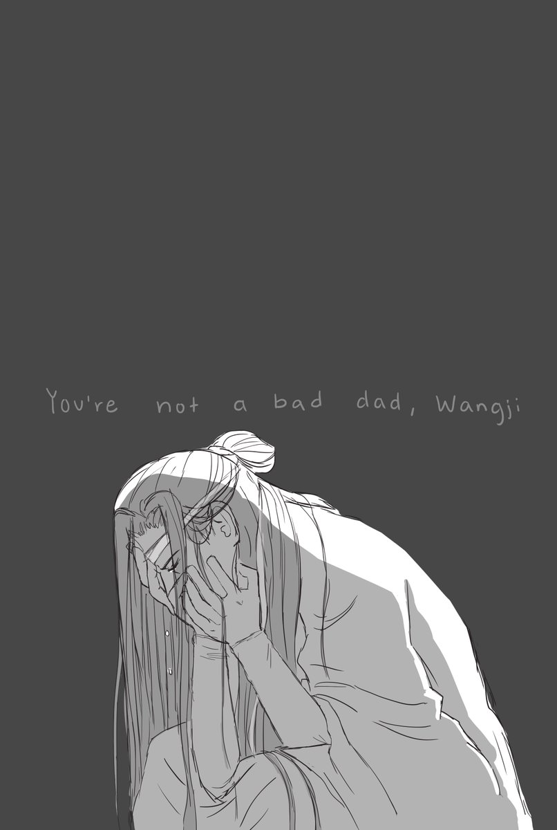 quiexan's tweet photo. Learning How To Dad (some days are harder than others)
(1/2)

#mdzs #modaozushi #lanwangji https://t.co/5lfoUyLons