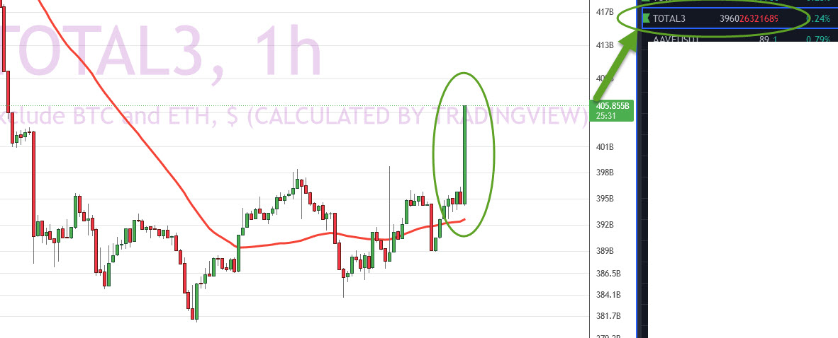XFenaux's tweet image. LA BOUGIE FAKE sur la capitalisation Totale sur les CRYPTOS 

Attention !