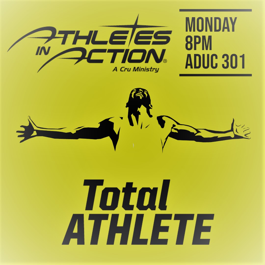 We will be starting a series next week called “Total Athlete” which will cover 5 biblical principles to help you grow and engage your faith as an athlete. The first topic is "Audience of One." We will begin on Aug. 29.