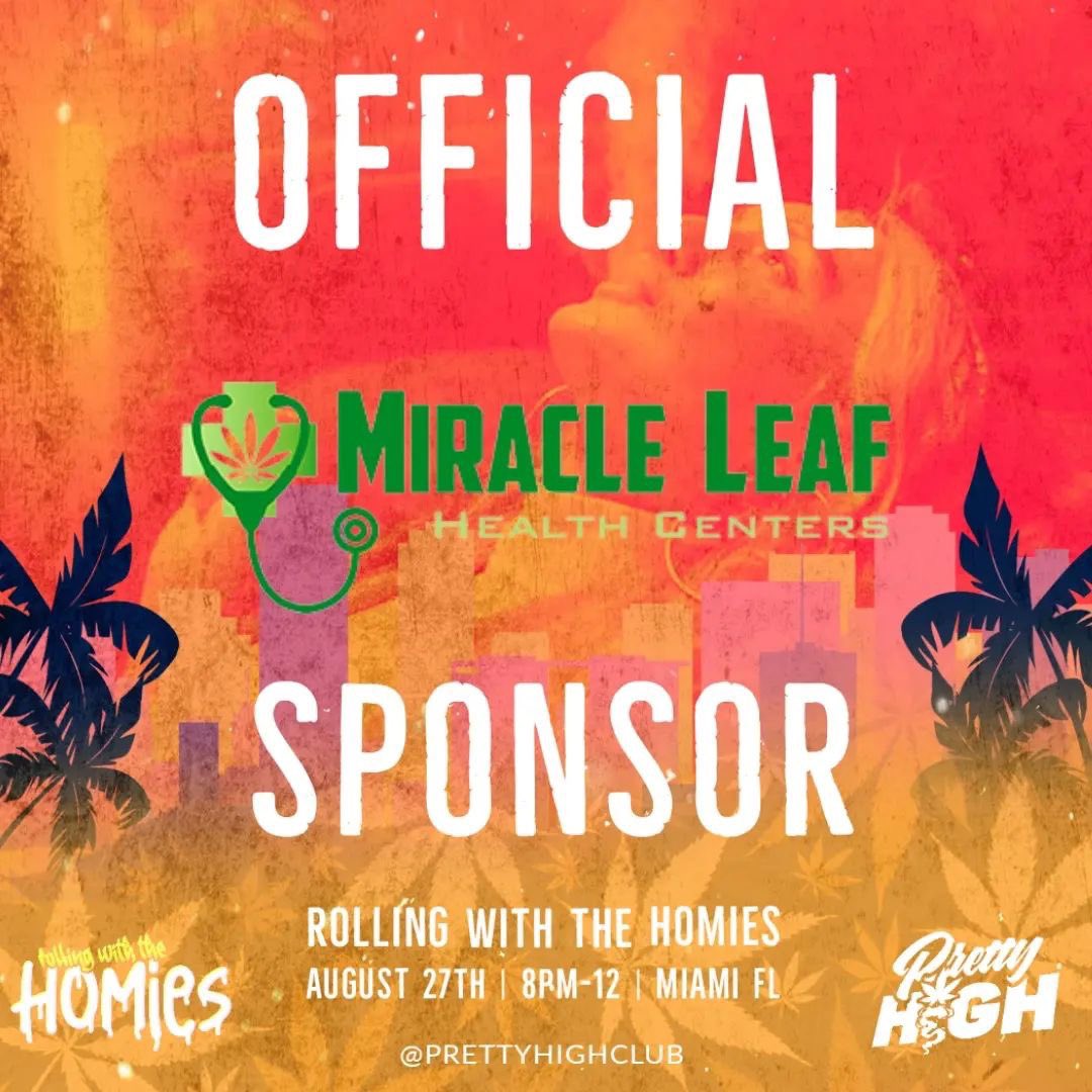 xx_Damaris_xx's tweet photo. welcome MIRACLE LEAF as our Official Medical Marijuana Doctor! Official Sponsor 🌿🌿
Pass by their booth to obtain your medical marijuana card!
🌿🌿🌿🌿🌿🌿🌿🌿🌿🌿🌿
#MiracleLeaf #medicalmarijuana #PrettyHighClub #Miami #CannabisEvent #CannabisCommunity https://t.co/jVuT29p5oG https://t.co/cgcneTOpDA
