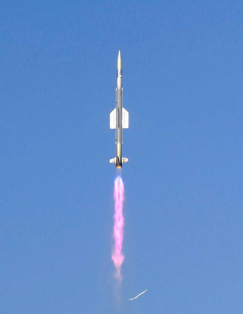 news_decode's tweet photo. #DRDO &amp; #IndianNavy successfully flight-test Vertical Launch Short Range Surface-to-Air Missile (VL-SRSAM)

Flight test was carried out from an Indian Naval Ship against a high-speed unmanned aerial target for demonstration of vertical launch capability successfully. https://t.co/toYs0N5a6x