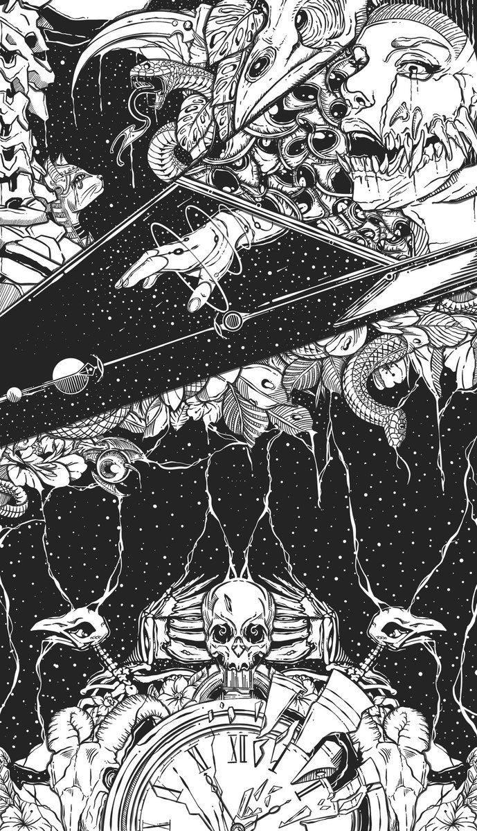 For every action, a consequence awaits
For every demise, a reincarnation For every thought, a repercussion

This is Afterlife ▪️
A extension of Genesis, this holds what fear elaborates upon - 11 omens of Death

Time taken - 25 Hours 25 Minutes (on screen)
Total strokes - 26,245