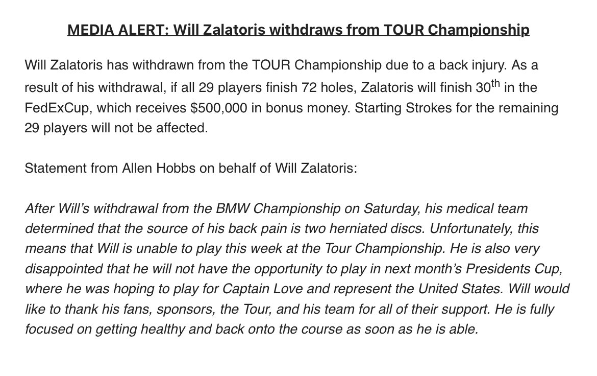 How Does The Tour Championship Points Work How Does The Tour Championship Points Work