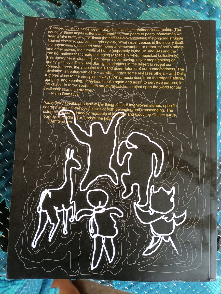 dollydollycore's tweet photo. My new book Quest)ion) is here, in physical book form! It's a work of love, adventure and collaboration over the past 5 years! Out on Veer2 23 September. Available for pre-order on Bandcamp now: https://t.co/i6SkMvgMgS https://t.co/H3ad9LP5LV