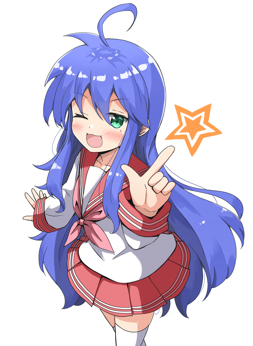 泉こなた 「こなたー #らき☆すた #泉こなた  」|相川りょうのイラスト