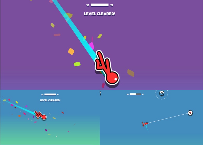 doodooloveGames on X: #doodooloveGames #Stickman Hook is a skill game  where you play as a swinging stickman through hundreds of challenging  levels. Pay attention to the angle and direction of your swing