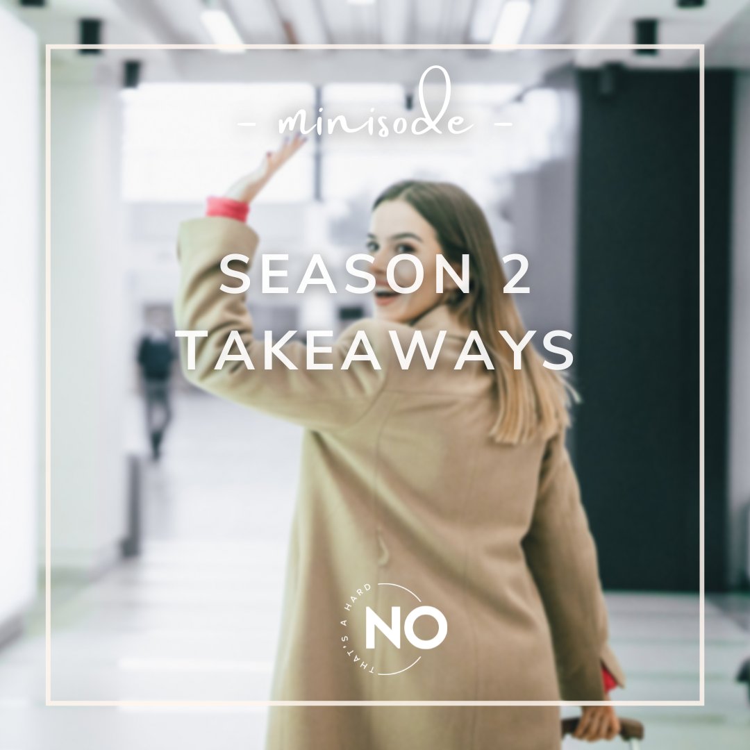 HardNoPodcast's tweet photo. This season has brought us inspiration, joy, and so much knowledge. Our recap breaks down takeaways from all of our episodes. Listen in for tangible and actionable details to make your life better. 

Set boundaries, say no, become the authentic you this world needs! https://t.co/2csMQVgOWO