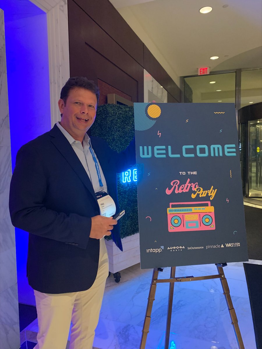 intapp's tweet photo. HUGE thanks to everyone who joined our retro #GlowParty at #ILTACON22 last night - it was a BLAST! #ILTACON #ILTACON2022 @auroranorthsw @InOutsource @PinnacleOa @WilsonAllenTeam @ILTANet https://t.co/i2A6vKUOig