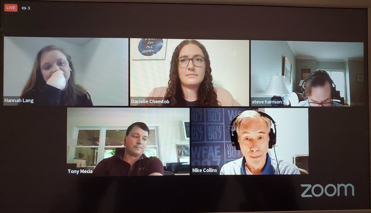 JoseDAlvarez's tweet photo. An outstanding episode this morning of @CharlotteTalks with an outstanding group of local business &amp; development reporters discussing the latest in the economy, inflation and the impact on local businesses. More here: https://t.co/algT0WohpK https://t.co/zhsSLfNCzd