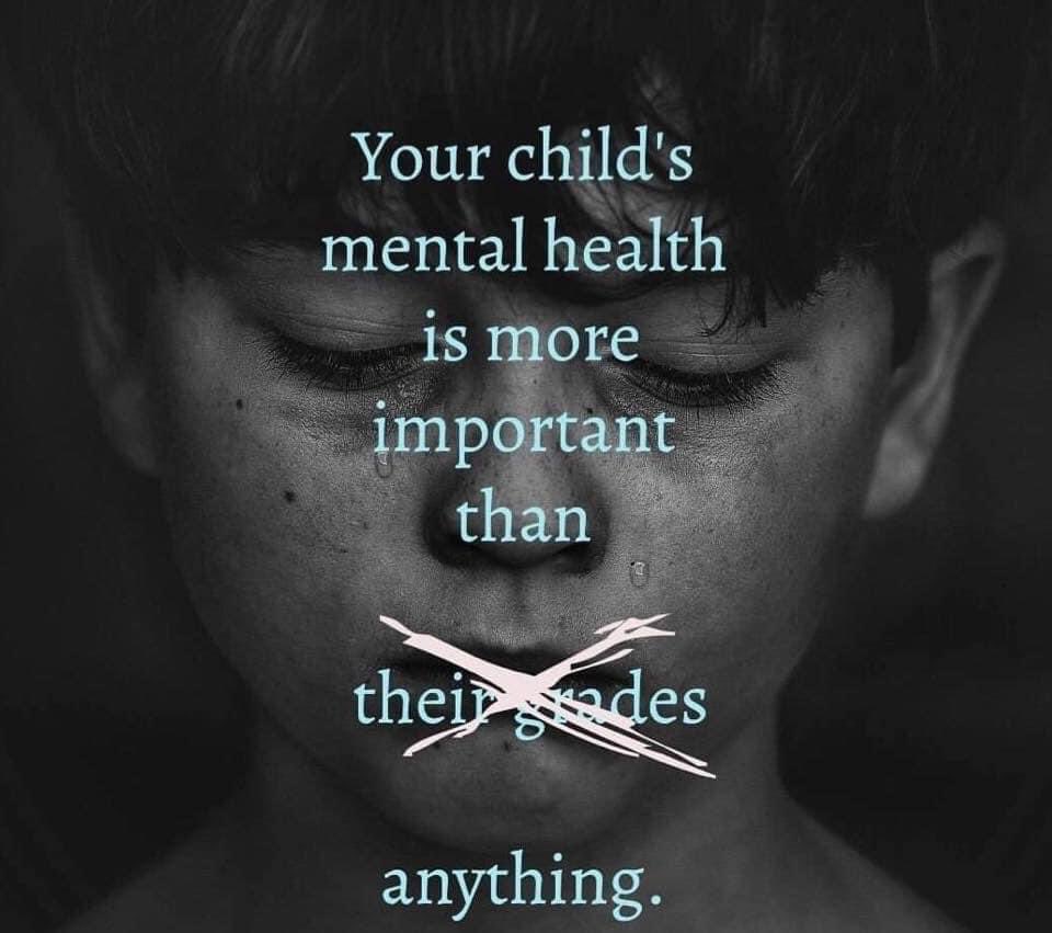 As we head back into the school year, parents, please remember this. #BreakTheStigma #MentalHealthAwareness 💚￼
