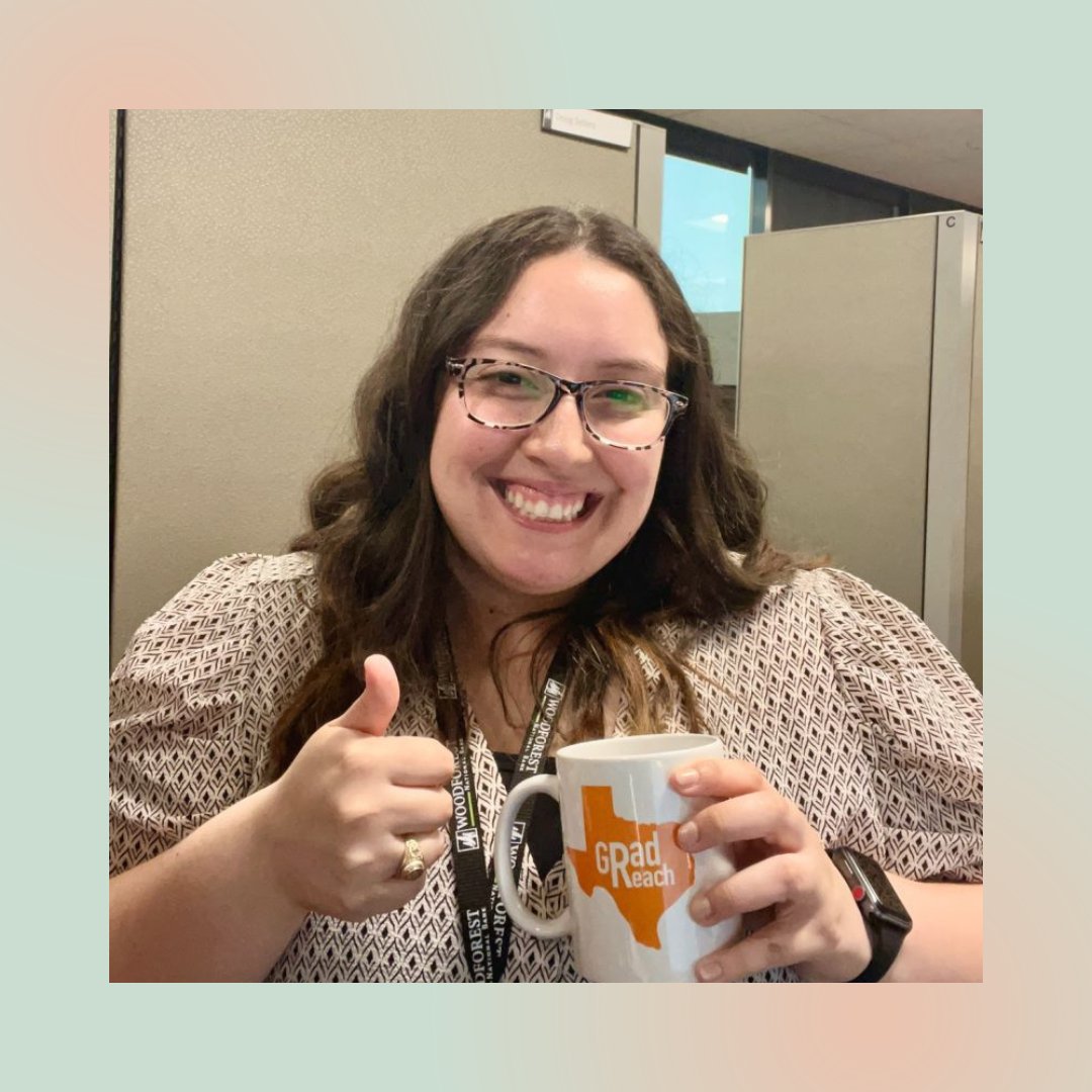 GradReach's tweet photo. Congratulations to @TAMU graduate Kimberly Aguirre on their new position at @AskWoodforest, way to go! We’re stoked you get to start your career in HR! 

#GradReachWorks #EntryLevel #HRISAnalyst #HRJobs https://t.co/zknRdWy0EK
