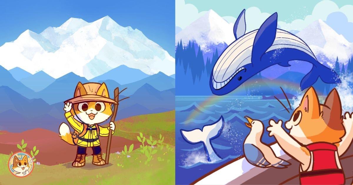 Humpback Whales, Grizzly Bears, Glaciers, and Northern Lights, Oh my! 🐋 

Get great tips on planning your family's Alaskan adventure in the NEW AAA Mid-Atlantic KeeKee's Corner &amp;  download the Kid's Corner mini-magazine. 🏔 buff.ly/3CmAvCX 

#TravelTuesday #familytravel