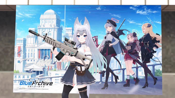 自撮り この銃持てるのも28日までだぞ!!!! 