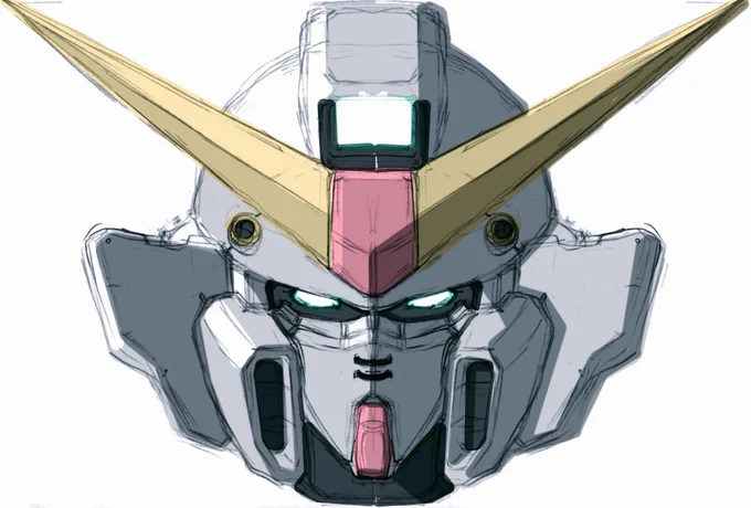 ウイングガンダム描きました(^^)just communicationも良いですがrhythm dimensionも良いですYouTubeで検索してみて下さい善きですよ(^^)#ガンダムW#ウイングガンダム 