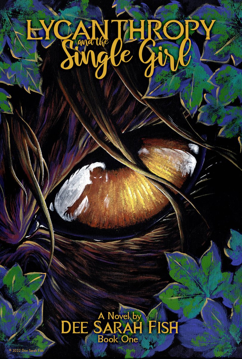 DeeBrisbyFish's tweet photo. Decided that when the #PRINTEDITIONS for my first #novel, #Lycanthropy and the Single Girl come out this holiday season, it will have two #covers. The body shot #art will be the softcover, and the #wolf #eye #painting will be the hardcover. #wolves #wolfgirl #werewolf #shifter https://t.co/JK835h3yaS