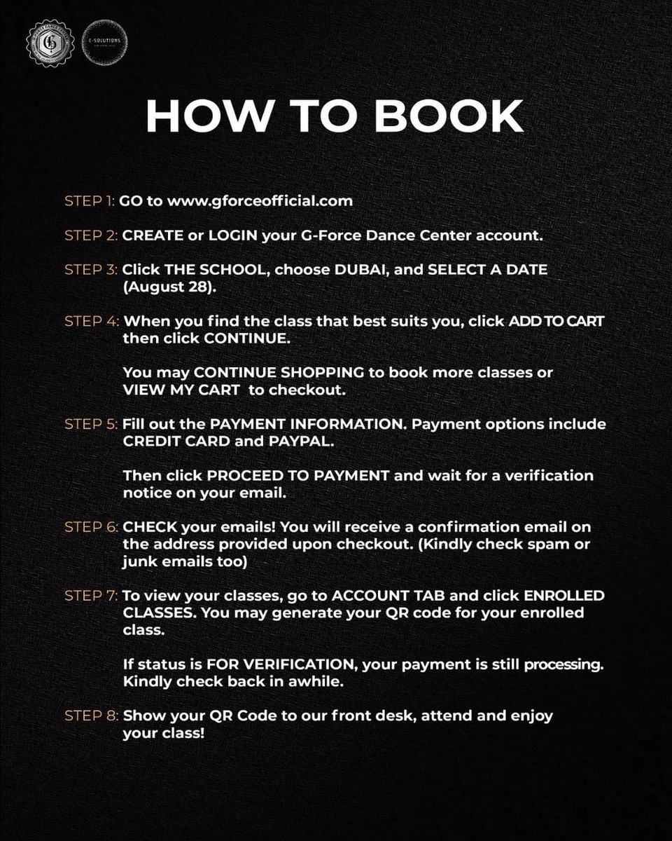 Two of the BEST G-FORCE Celebrity Teachers are flying to Dubai for a taste of G-FORCE DANCE EXPERIENCE! 

Dance with Gelai and Jaja on August 28, 2022 (UTC+)

So get ready to MOVE!
BOOK YOUR CLASS NOW.
Visit us on gforceofficial.com 
#GForceProject2022DUBAI