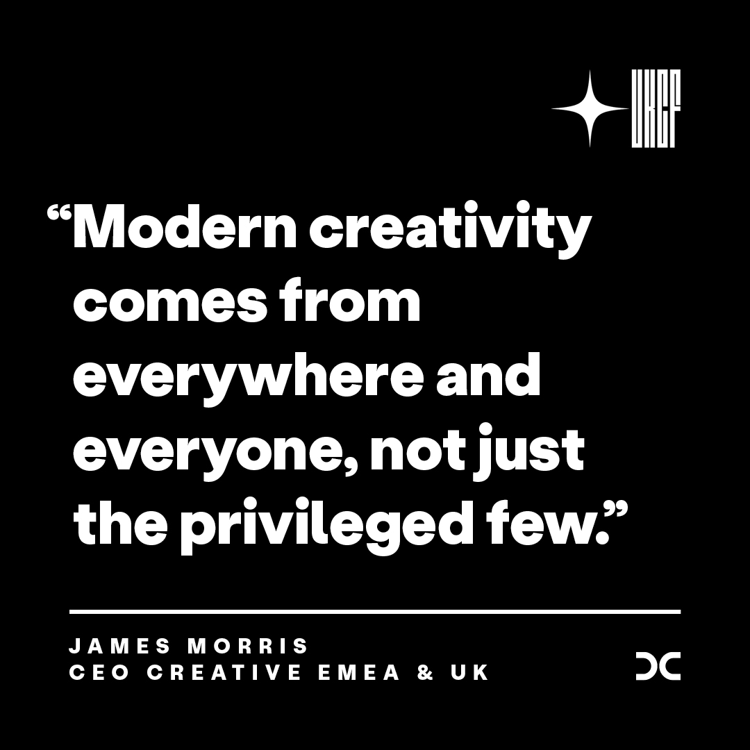 dentsuCRTVUK's tweet photo. We believe that #diversity is at the heart of #moderncreativity. So, we’re delighted to support equal access and opportunity, as the headline partnership at this year's @ukcreativefest.
If you want to join us, use code 'DENTSU5' for discounted tickets 👉 https://t.co/hNcJoQmkli https://t.co/4w7QtacdeJ