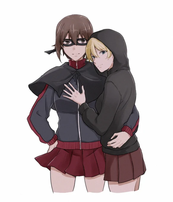 西住仮面と紅茶仮面 