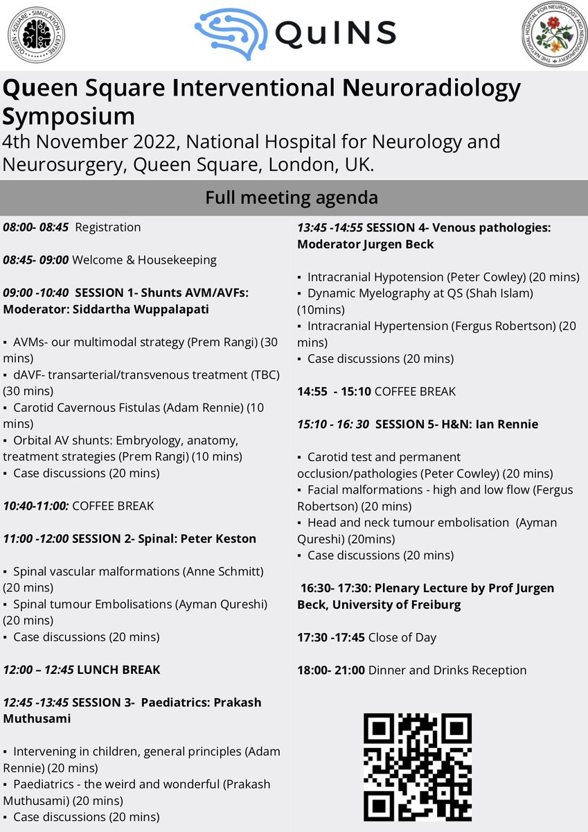 DrShahIslam's tweet photo. Very pleased to announce Prof. Jurgen Beck, University of Freiburg as the plenary speaker for the 1st QuINS.  Brilliant line up of speakers and moderators.  Registration using is free but places filling fast! @annesbg @QSNeurosurgery @UKNG @INR_WFITN @esmintsociety https://t.co/oo8DdhrHmg