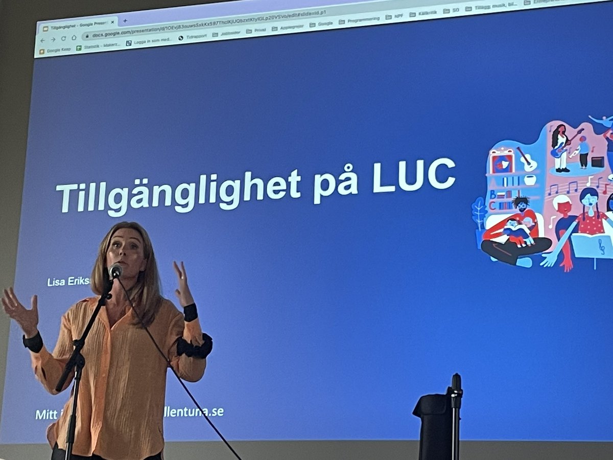 _nicke_nyfiken's tweet photo. Uppstart LUC med bl.a @SOLisaEriksson som pratar, inspirerar/provocerar, om tillgänglighet. #solskol #runbacka https://t.co/WWooEVLfIc