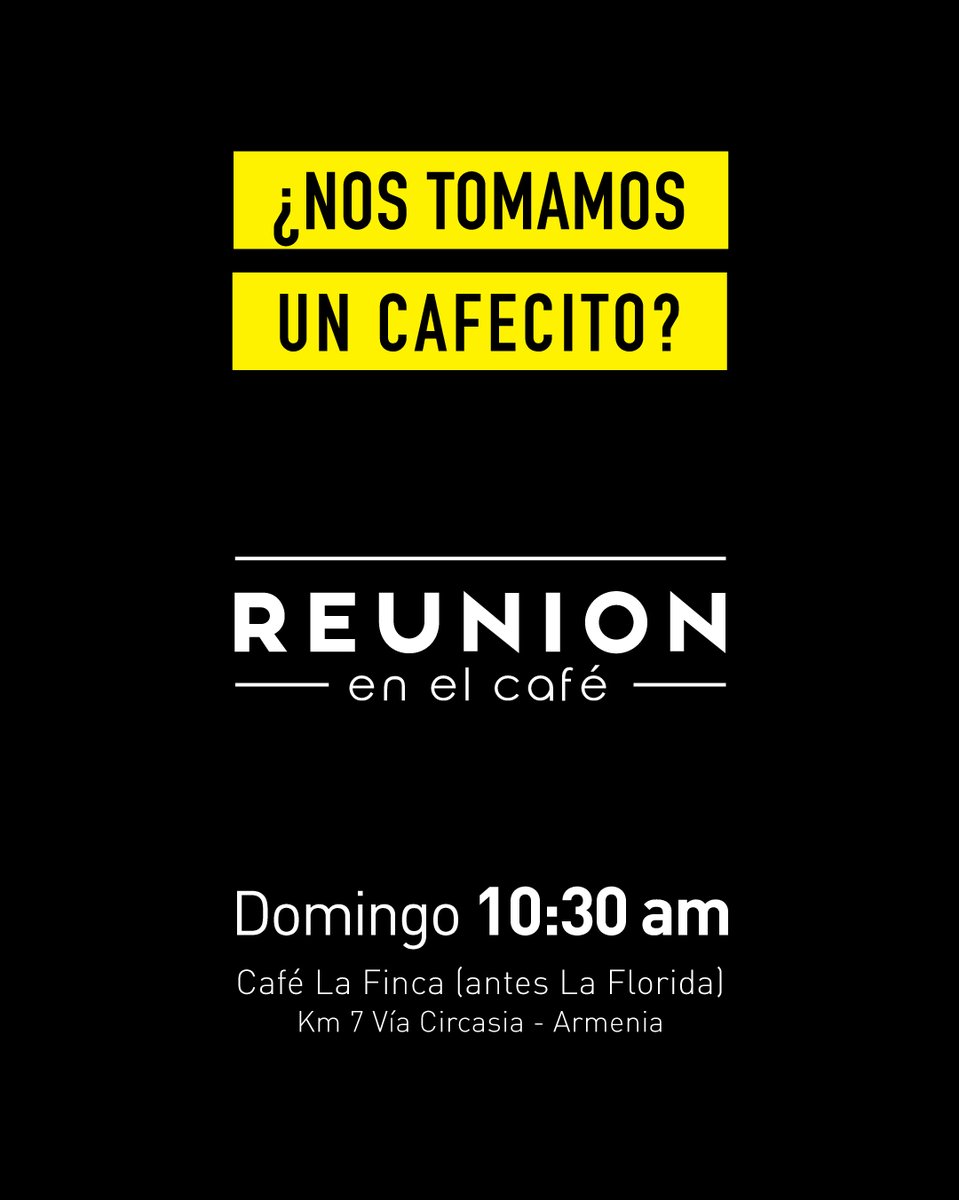 reunioncolombia's tweet photo. ☑ Like si nos vemos este domingo. https://t.co/2V9A7qnFko