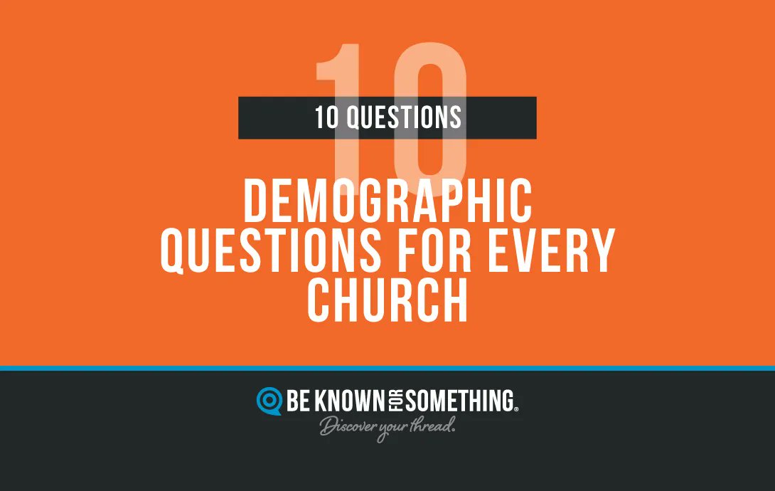 InnovativeFaith's tweet photo. Know your audience. This is applicable in many ways - especially in the church. See how you can better understand your demographics, inside and outside the building. https://t.co/g8WparKPYD https://t.co/KOj2zVuQ6k