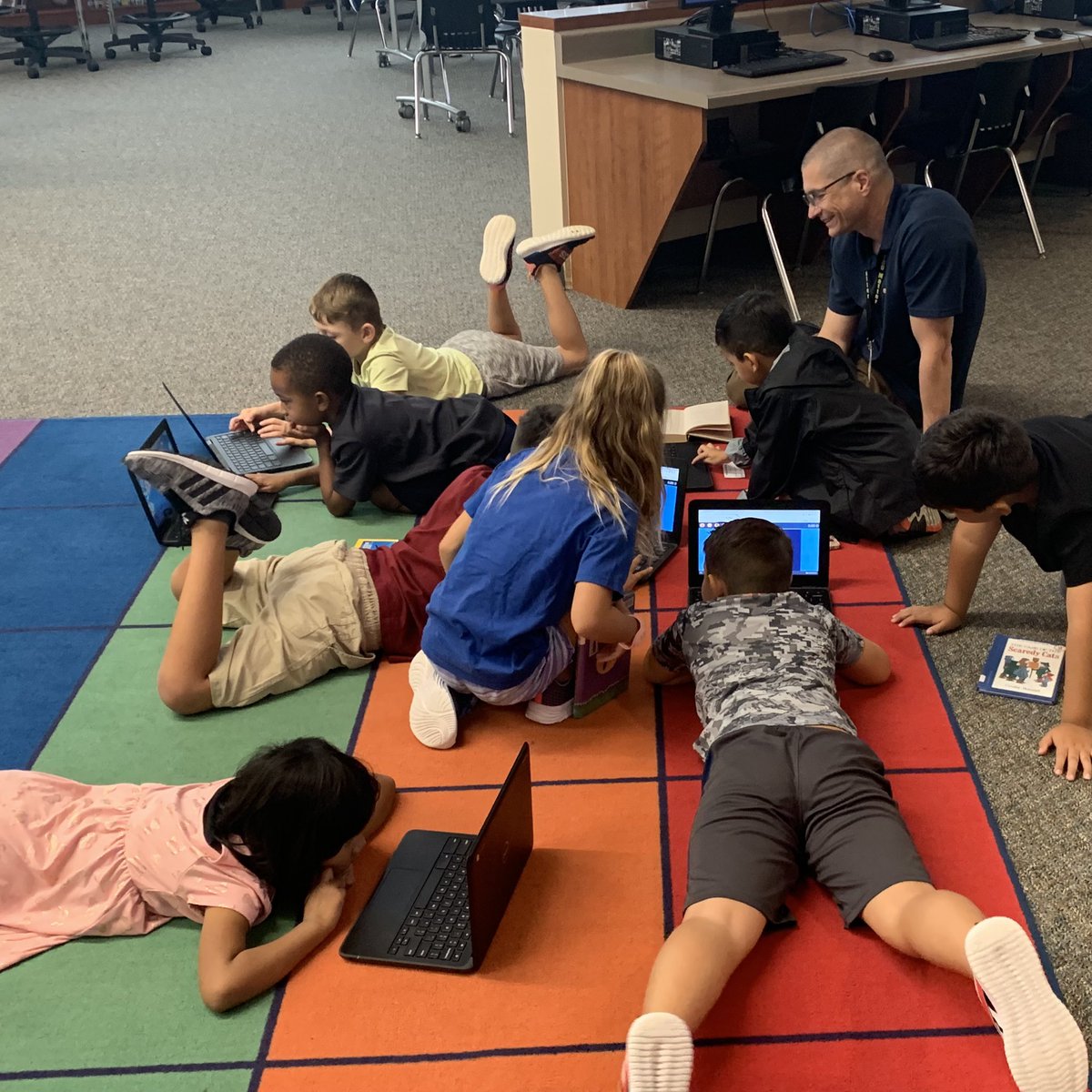 The temptation to grab a book and read on the floor them is almost overwhelming. 💚 <a href="/aselibrary/">Matthew Kelly</a> <a href="/HumbleISD_ASE/">Atascocita Springs</a>