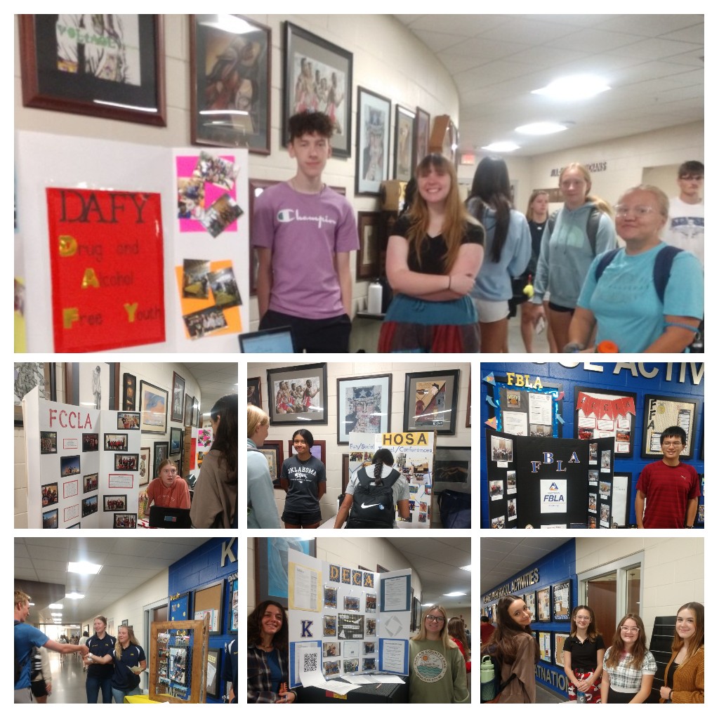 It's activity fair time <a href="/KearneyBearcats/">Kearney High School Athletics</a>. Several groups out this morning will return after school to CHaT lobby.  More groups   Thurs, Aug 25. #KHSBearcatNation #ownyourfuture #BeKind #BetterTogether <a href="/ryanhogue24/">Ryan Hogue, CAA - Ed. S</a> <a href="/KearneyFBLA/">Kearney FBLA</a> <a href="/KHSDECA/">KHS DECA</a> <a href="/kearneyfccla/">Kearney High FCCLA</a> <a href="/Kearney_FFA/">Kearney FFA</a> <a href="/kearneyhighhosa/">Kearney High HOSA</a>