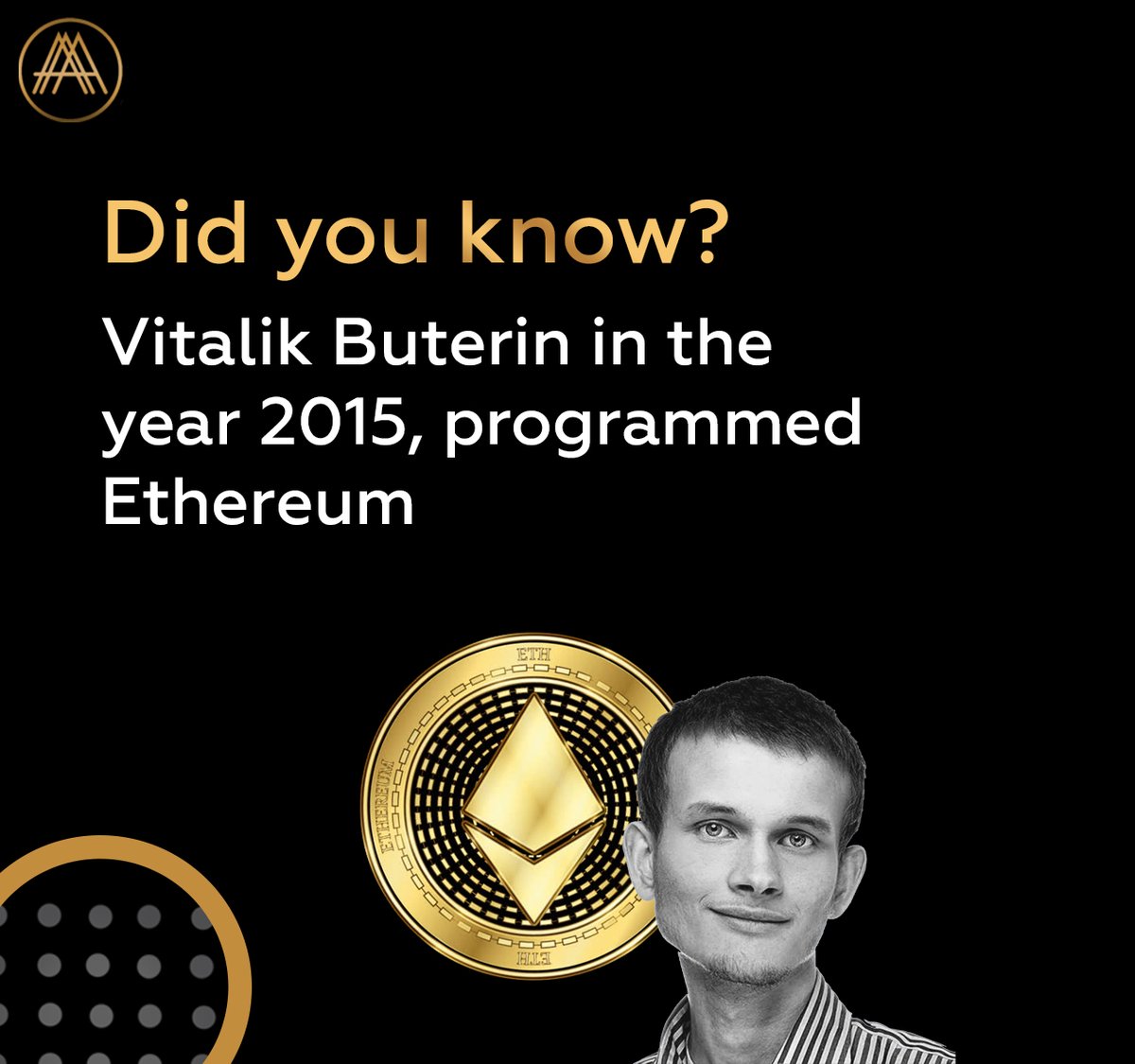 aurixexchange's tweet photo. Want to know a fun fact about Etherium
#P2P #SmartInvestment #AURIX #cryptoexchange #bitcoin #cryptocurrency #crypto #forex #blockchain #money #ethereum #trading #forextrading #cryptocurrencies #cryptotrading #etherum #investor #cryptoromania #NFT #cryptomoneda #monedadigitala https://t.co/mTwJvrvwAc