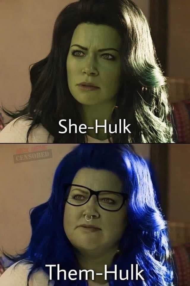 MarcGuyon's tweet photo. Désolé cela m’a fait rire.
#iel #iels #ielle #ielles #SheHulk https://t.co/mPyZVJJF3b