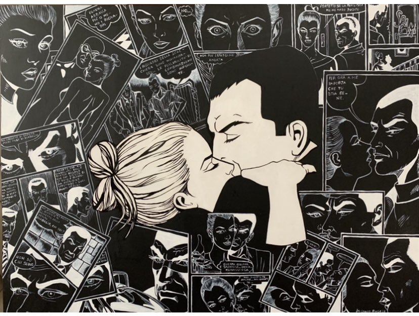 Eleonardigna's tweet photo. “Diabolik” acrilico su legno 80x60
#eleonardigna #diaboliklovers #art https://t.co/Igq5ubm5rF