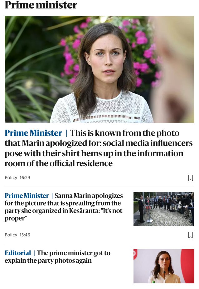 jeffjarvis's tweet photo. FFS, Finland, let her be. You have a smart, effective PM. You could have Trump or Johnson. 
(From @hsfi with Google Translate) https://t.co/8DDAaiqtBV