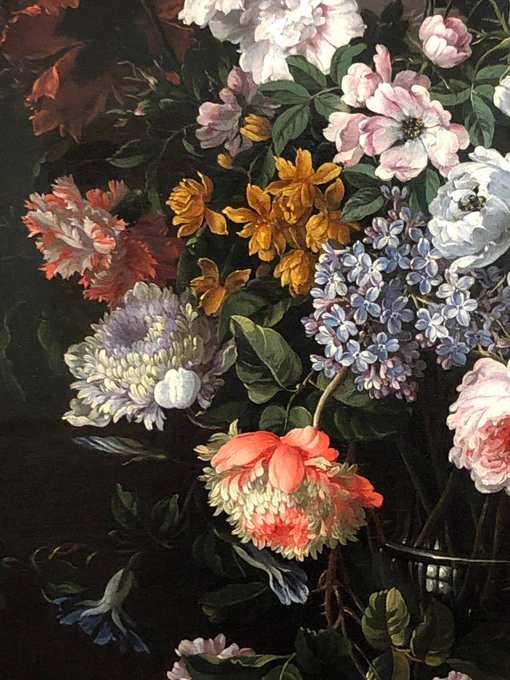 絵のような絵の写真(?)美術館出たら真正面に熊本城時間があれば城も入りたかったけど蛍の光が聞こえてたので…城も蛍の光流すんだな…知見…熊本城は絶賛工事中で地震の被害から元気になろうとしててなんだか私も元気になった、応援してるよ 