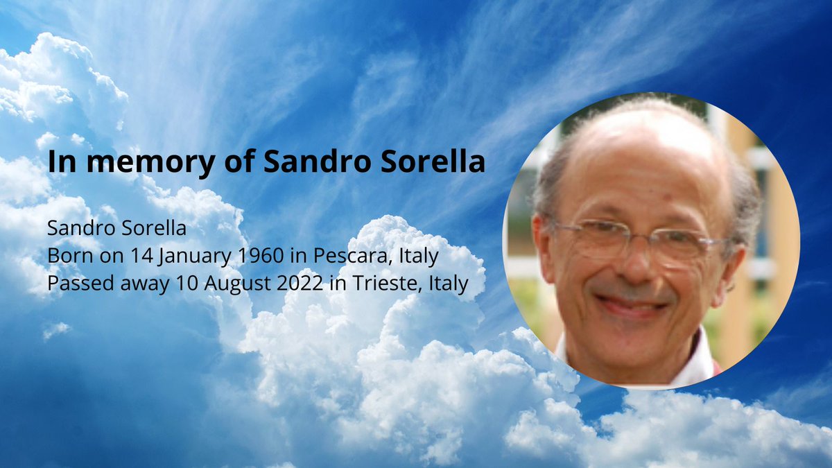 trex_eu's tweet photo. A notable scientist, Professor @Sissaschool, founder &amp; leading developer of  #TurboRVB codes.

#RIP Sandro Sorella (1960-2022)
You’ve inspired generations, &amp; we thank you for all your contributions to the state-of-the-art advancements in #QuantumMonteCarlo
https://t.co/hDxWH54Ycq https://t.co/oHN5JUp7lq