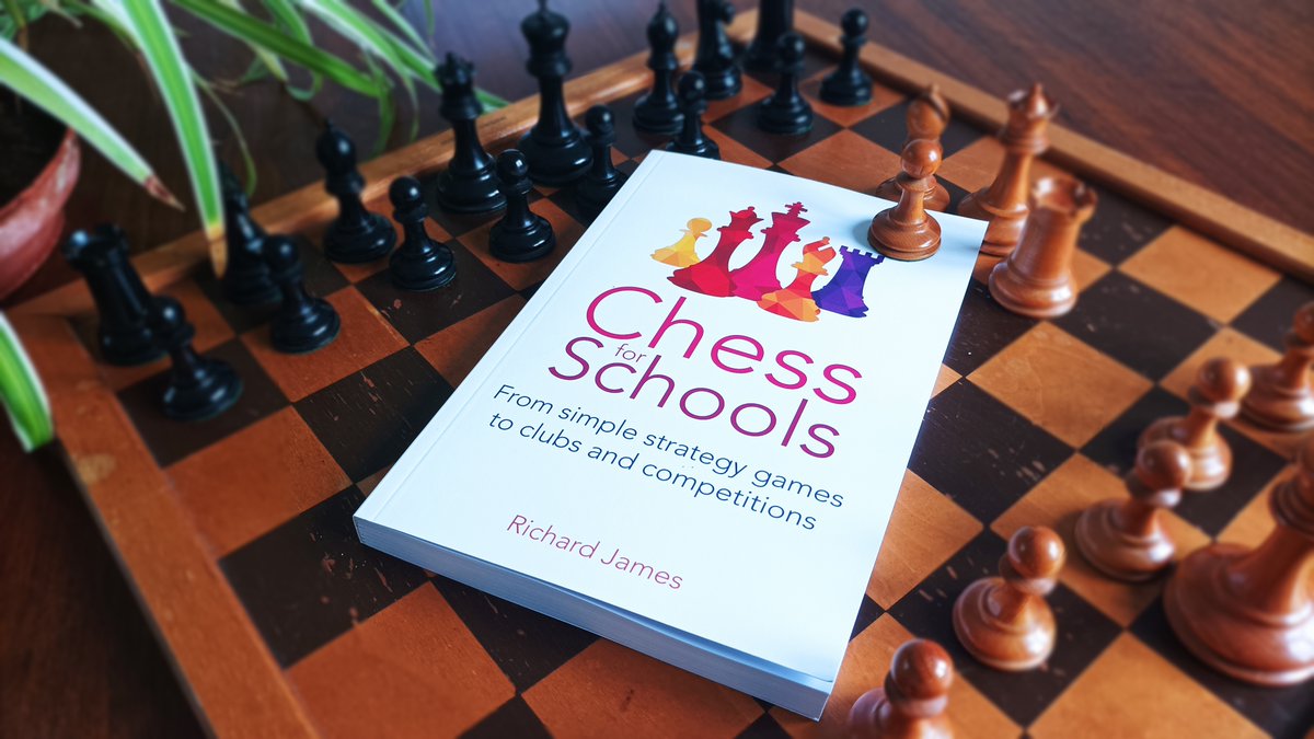 CrownHousePub's tweet image. It&apos;s arrived! #ChessForSchools♟️ by @chesstutor is out now and copies are available from our website (use code SUMMER30 for 30% off).
 
A great resource to help teachers encourage children to enjoy the benefits and challenges of the chess game.

#Chess #TeachingChess #SchoolChess