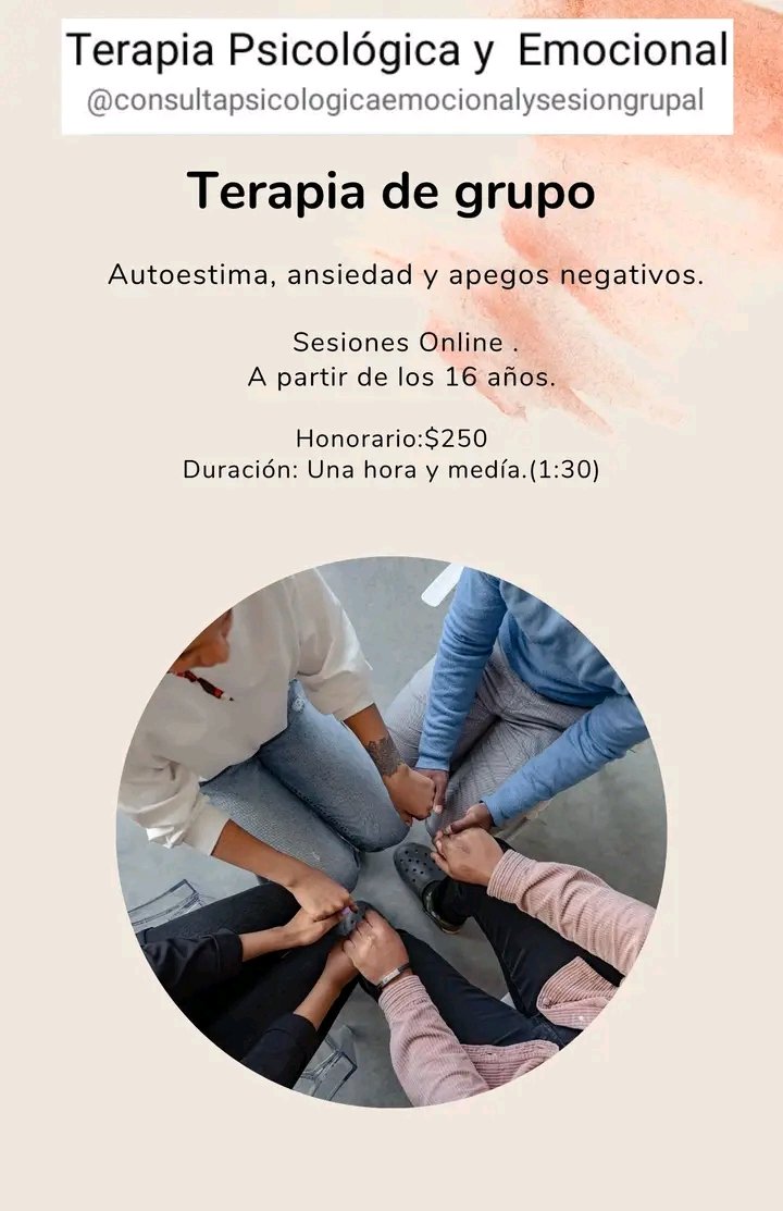 #Saludmental #Psicologia #psicologa  #grupos #terapiapsicologica